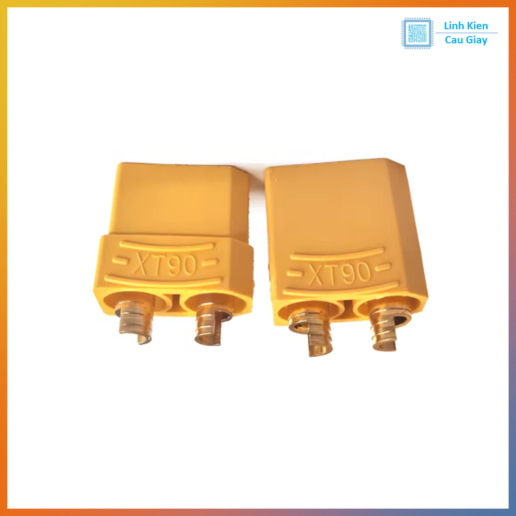 Jack cắm XT90 mạ vàng, Jack Đực Male, Jack Cái Female