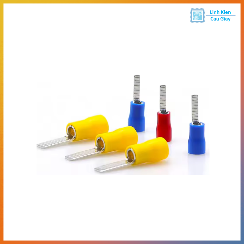 Đầu cos dây điện pin DBV Màu đen (10 chiếc)