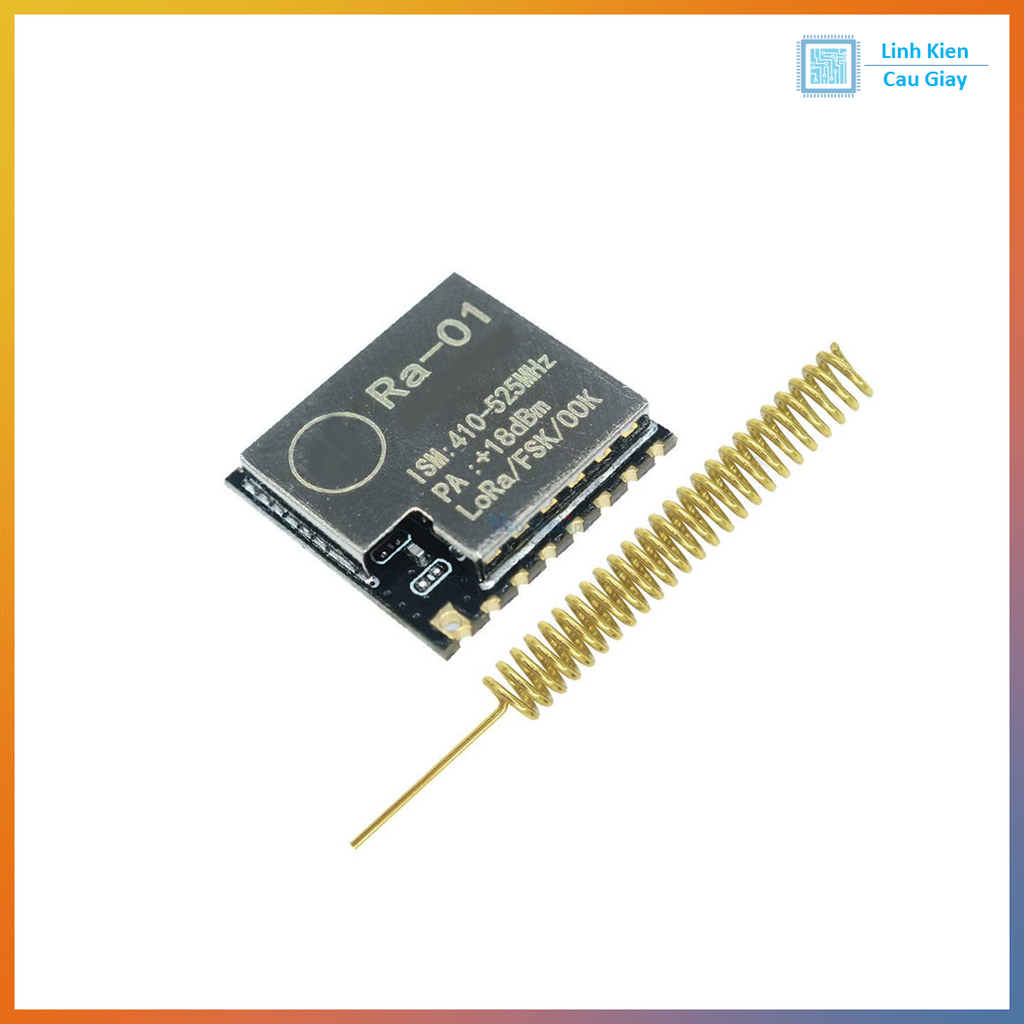 Mạch Thu Phát RF UART Lora SX1278 433Mhz Ra-01