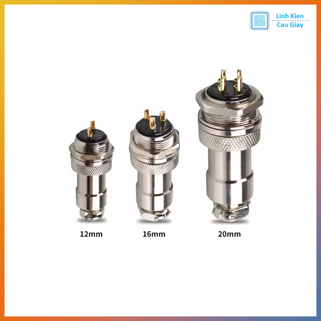 Bộ Jack đực cái GX12