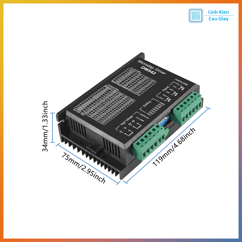 Module Điều Khiển Động Cơ 2M542 (DM542)