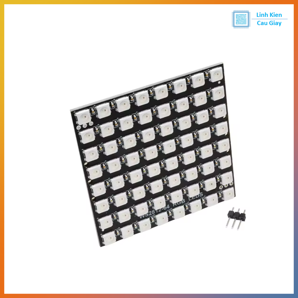 Module 64 LED RGB WS2812 5050