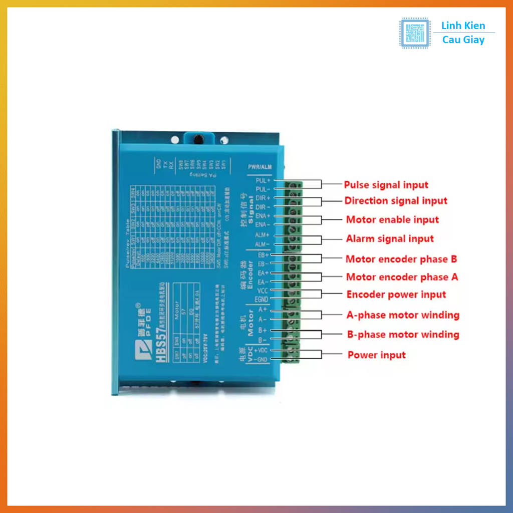 Driver Hybrid servo Size 42, size 57