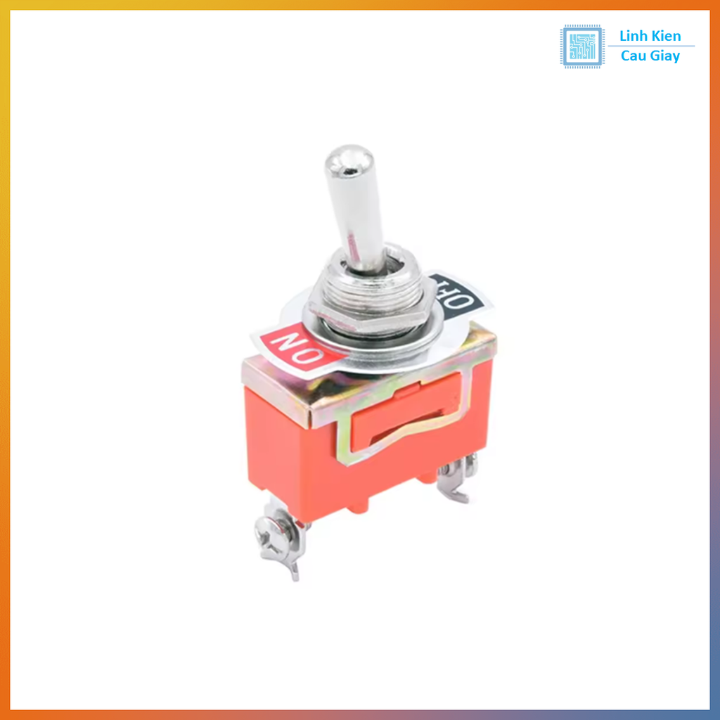 Công tắc gạt 2 chân 2 vị trí E-TEN 1021 (15A 220V)