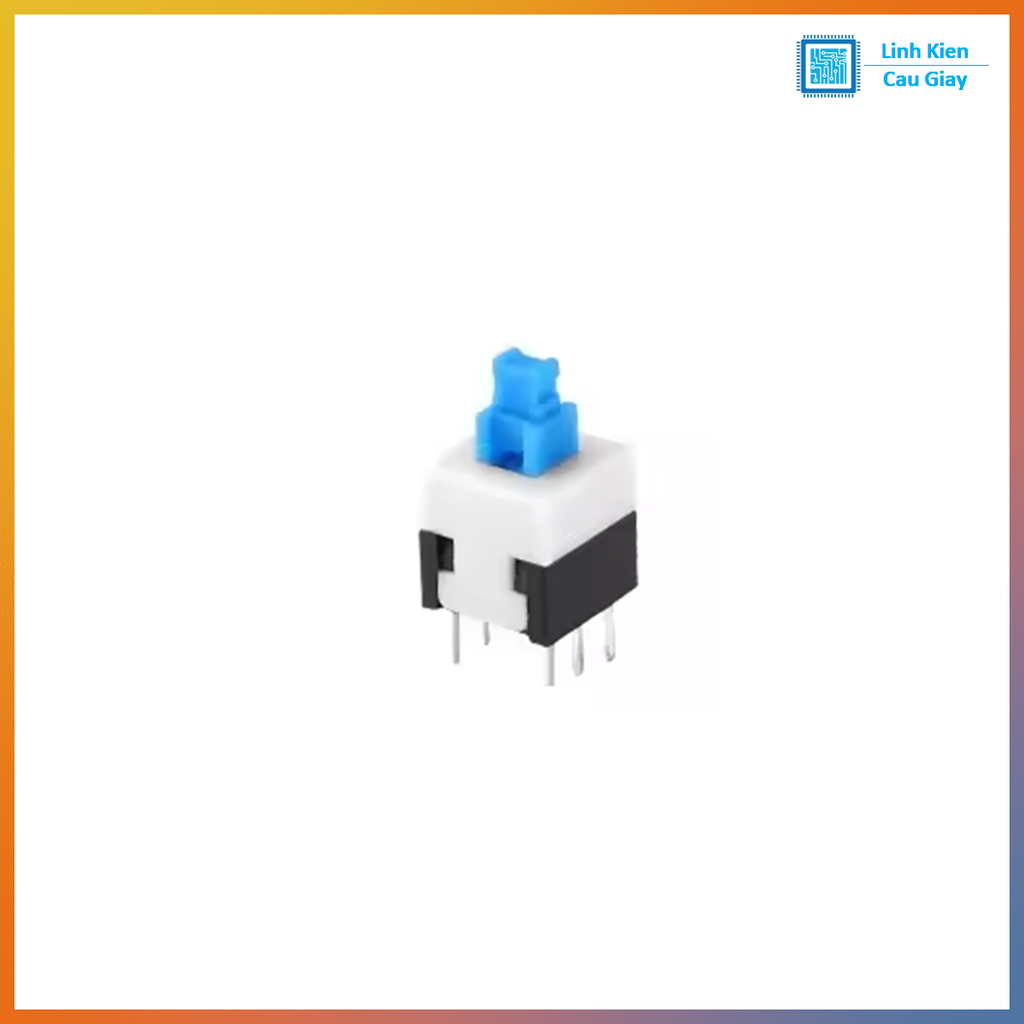 Nút nhấn 6 chân 8X8MM - Nhấn Đề