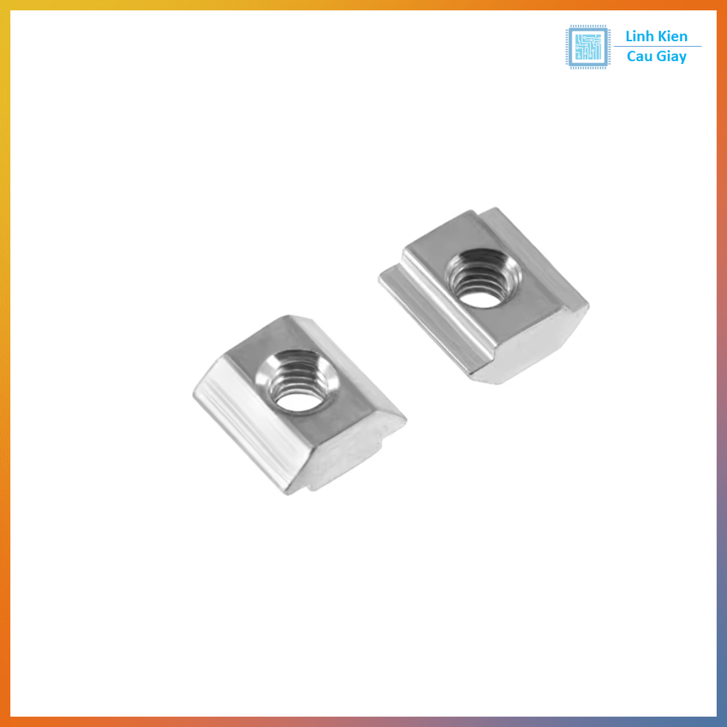 Tán chữ T đai ốc luồn Cho Nhôm Định Hình 2020, 3030, 2040, 2060, 20100, 3060, 3090