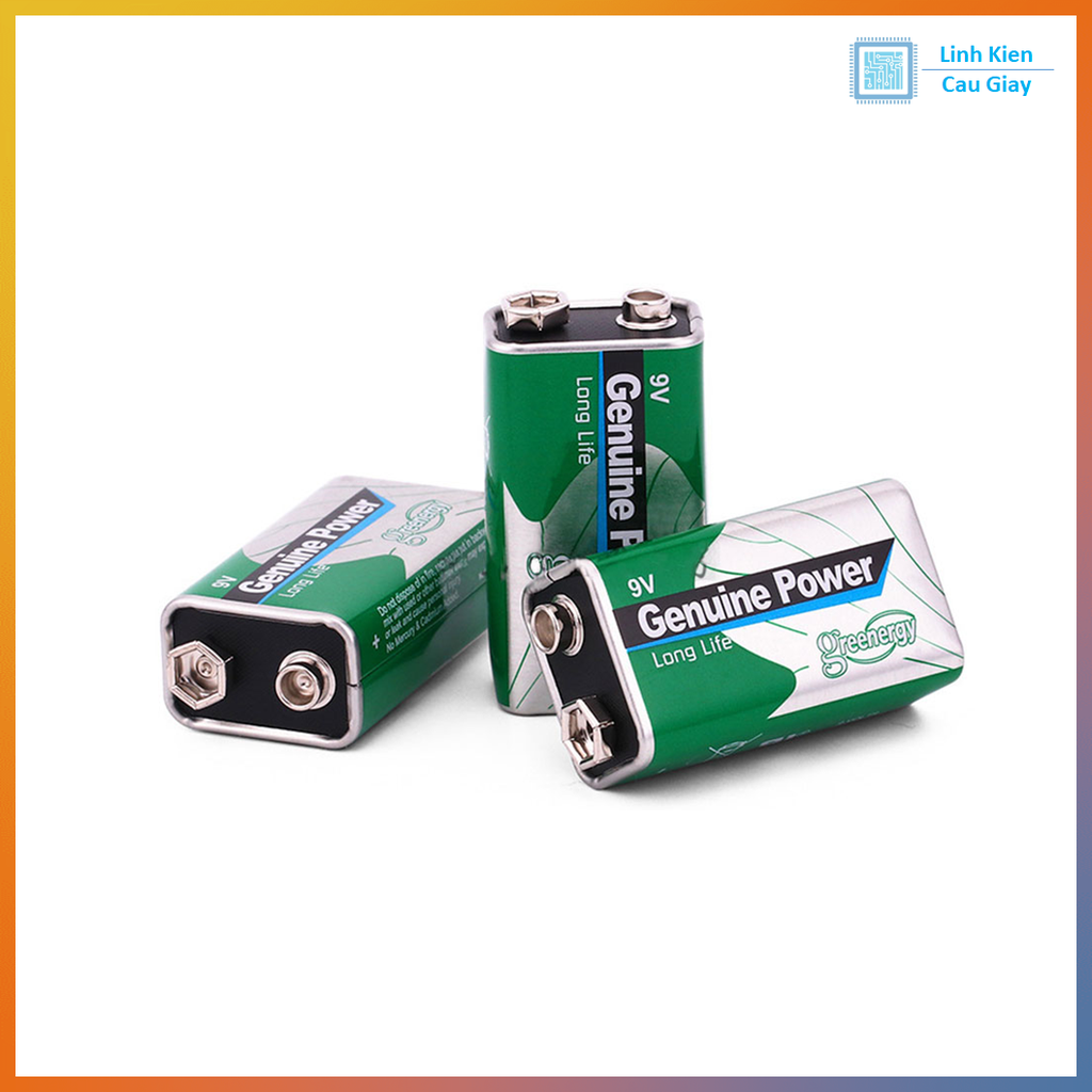 Pin 9V – Pin vuông 9V 6F22