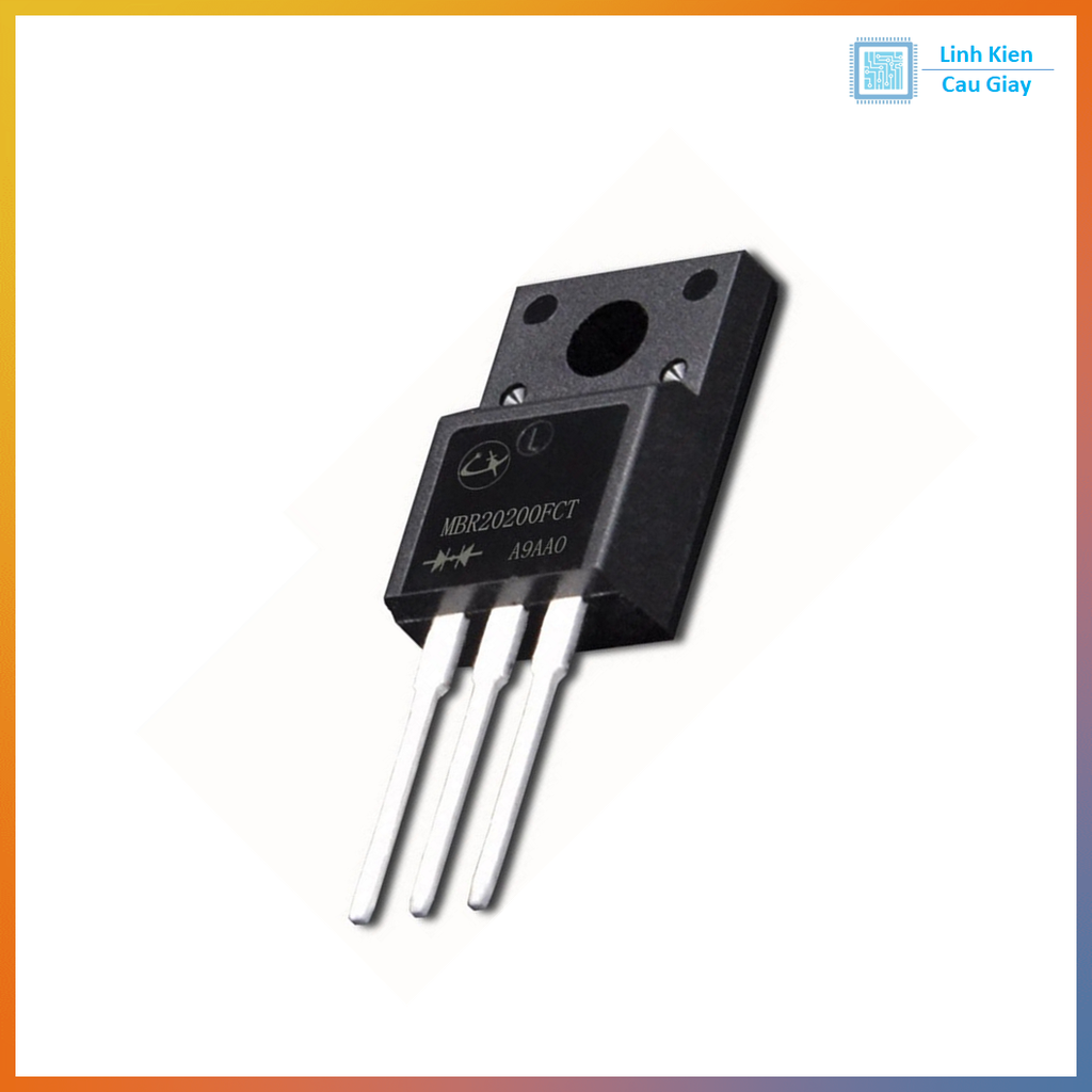 Linh kiện Diode Schottky MBR20200 20A 200V TO-220F