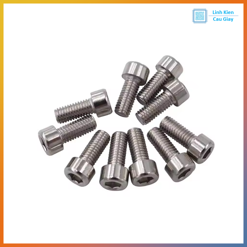 Bulong Lục Giác Đầu Trụ M4 (SL 10c)