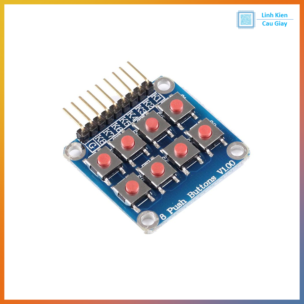 Module ma trận nút bấm 2x4