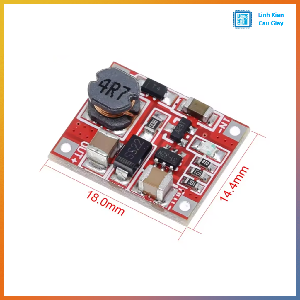 Module tăng áp DC 3v lên 5v 1A