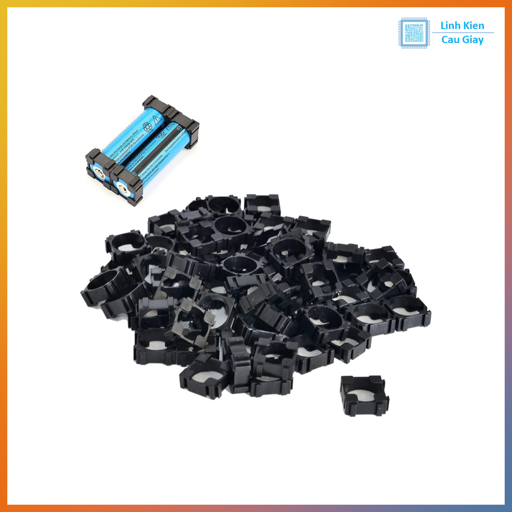 Khung đế pin 18650 loại 1–2–3 pin
