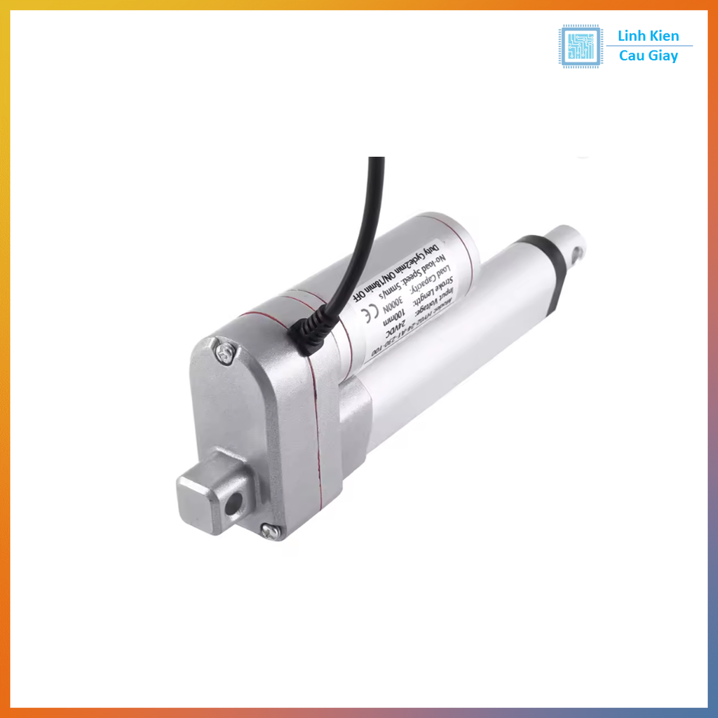 Xi lanh điện 24VDC Hành trình tùy chọn