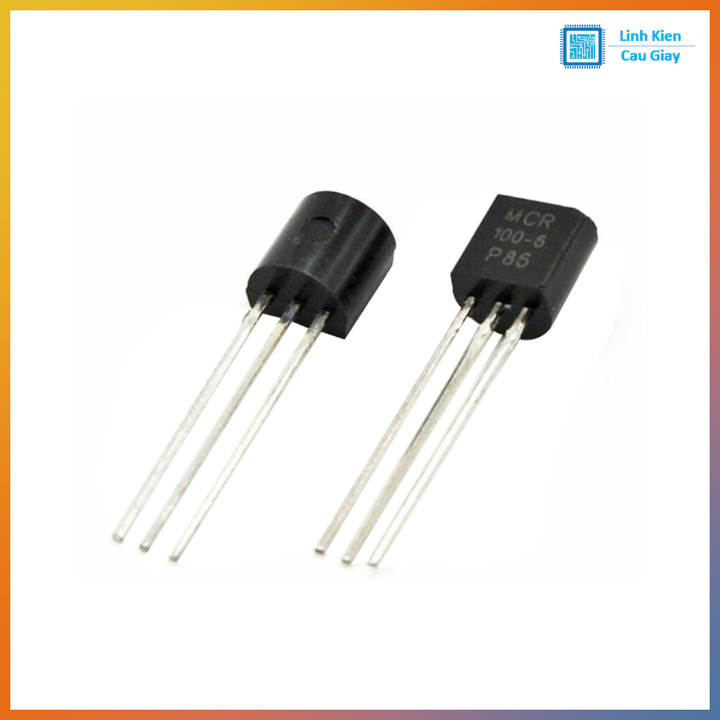 Linh kiện Thyristor MCR100-6 Chân cắm TO92 (SL: 5 chiếc)