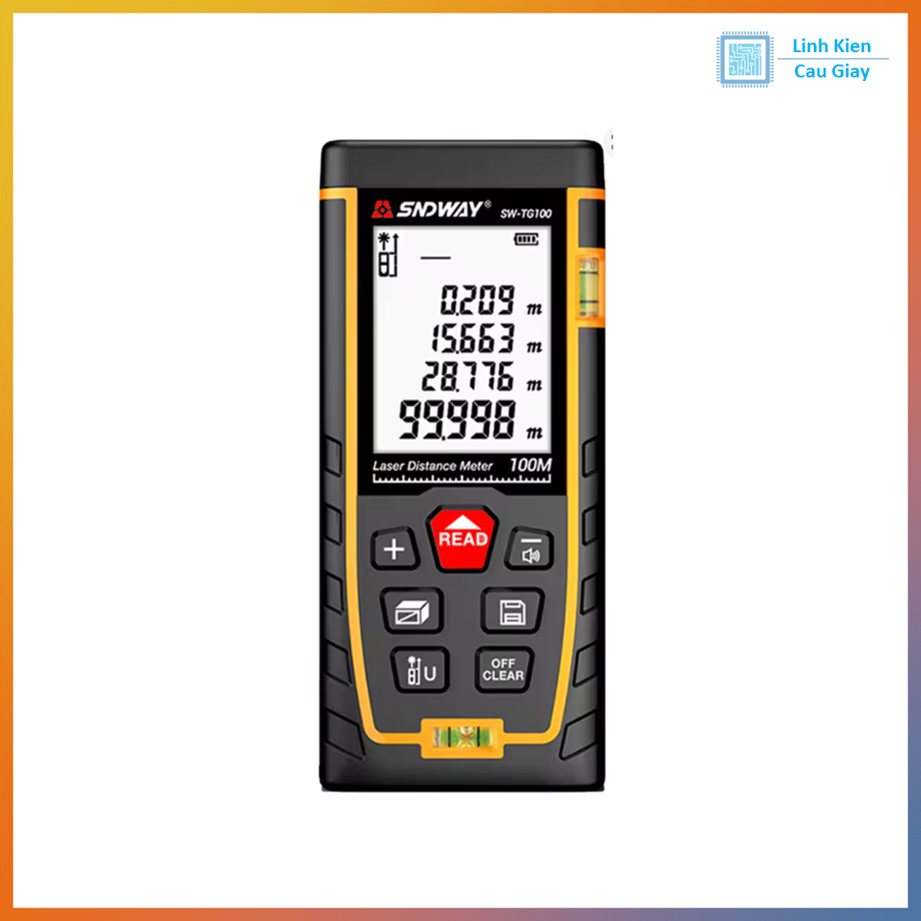 Thước đo khoảng cách bằng tia laser SNDWAY SW-M50, SW-M100