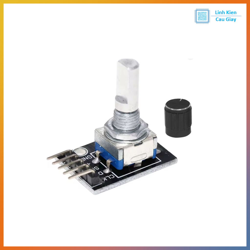 Núm xoay nhôm lỗ 6mm