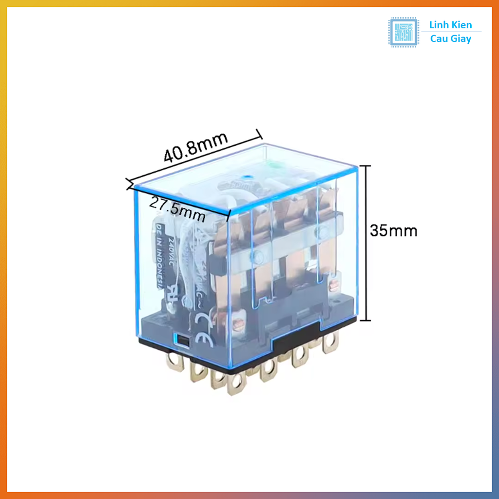 Relay trung gian HH64P 14 chân