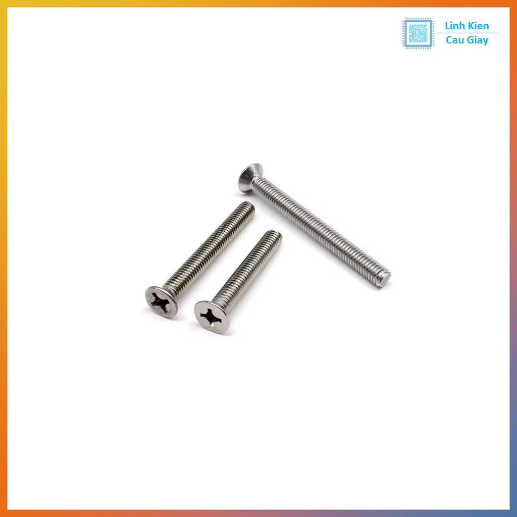 Bulong Chữ Thập Inox M2.5 (Giá 10c)