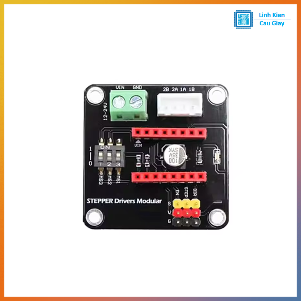 Đế ra chân Driver động cơ bước A4988, DRV8825