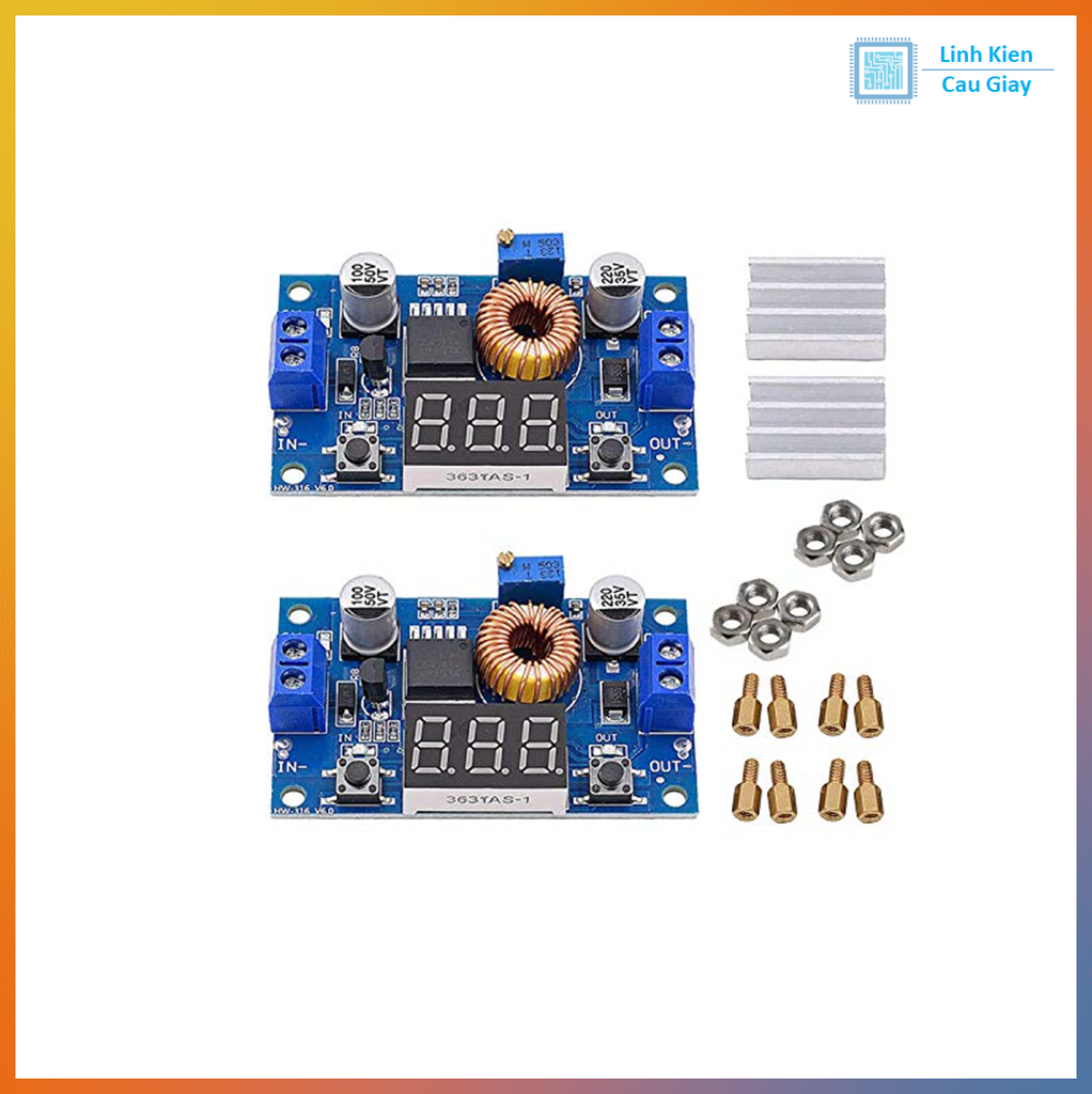 Module Hạ Áp XL4015 75W 5A Hiển Thị LED