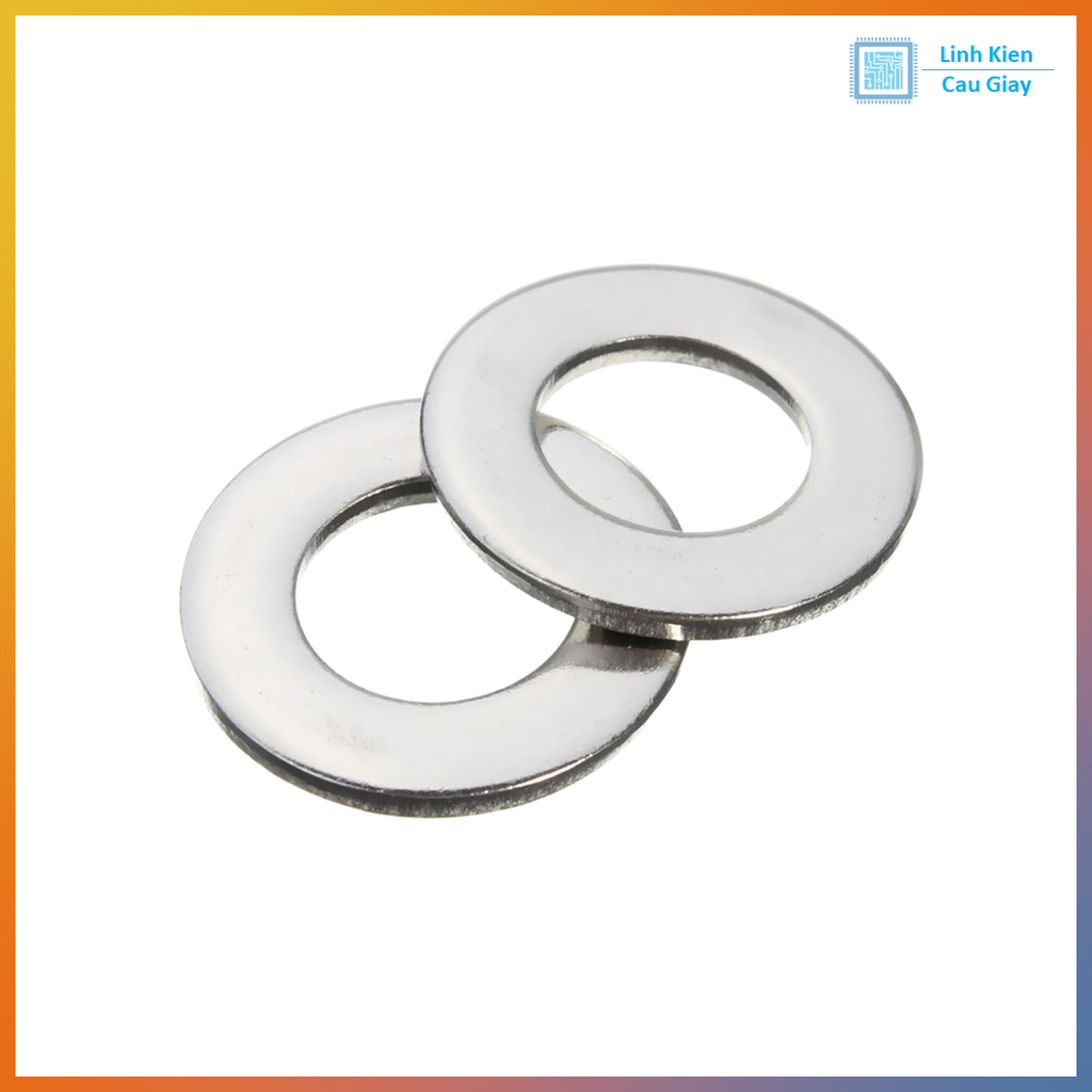 Long đen phẳng inox (SL 10c)