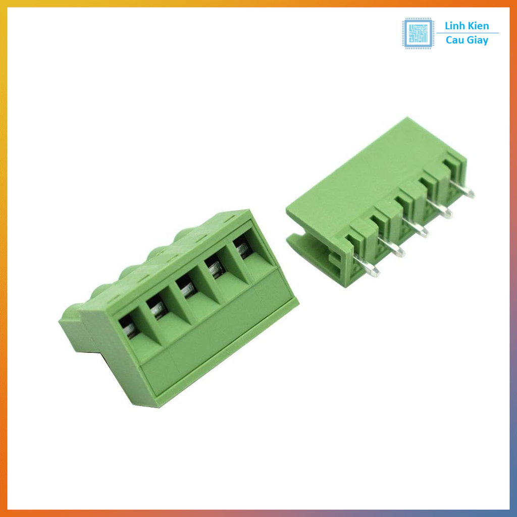 Connector 2EDG5.08 - 5.08MM ( Xanh Thẳng )