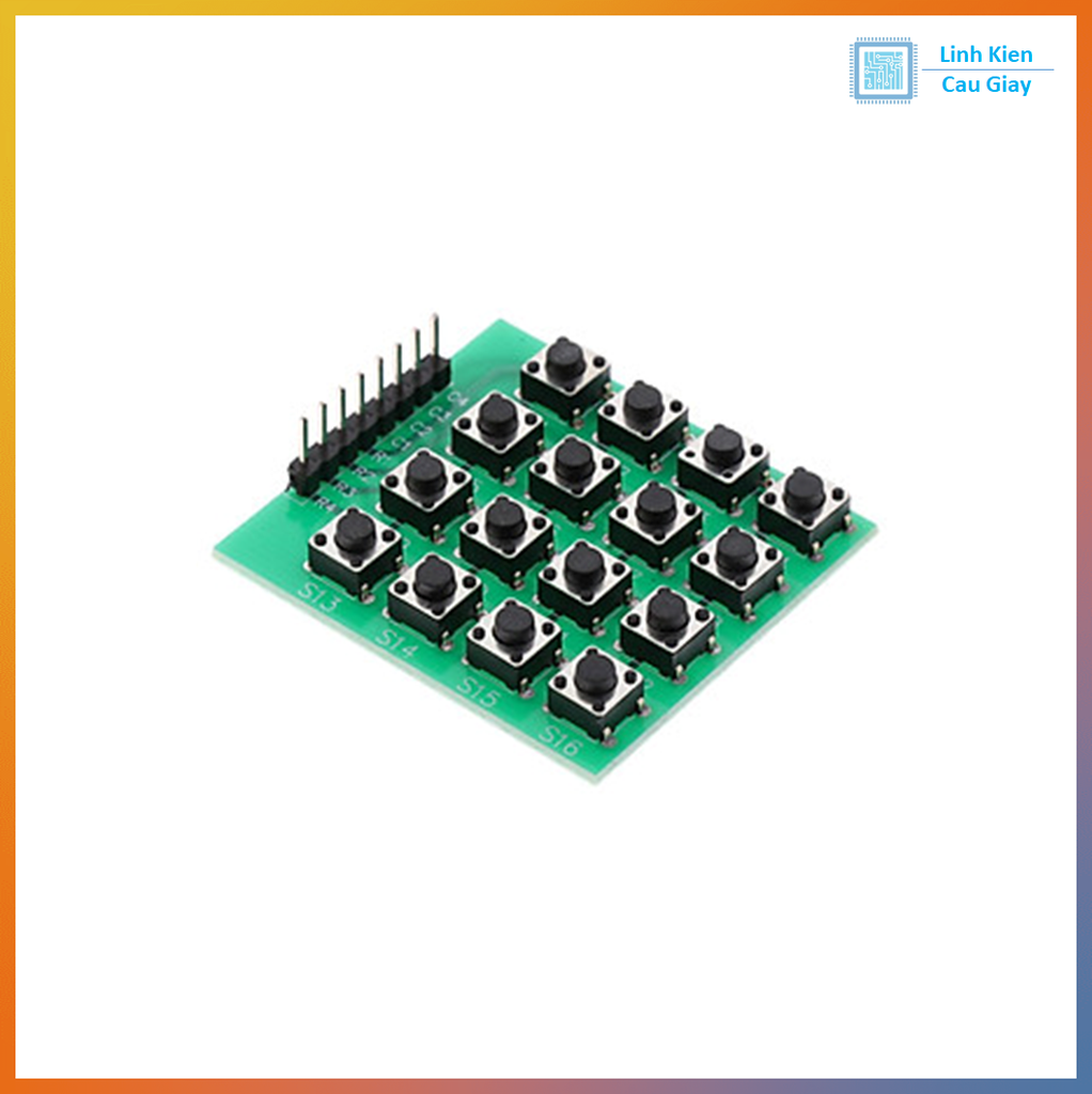 Keypad 4x4 DIP Phím Ma Trận
