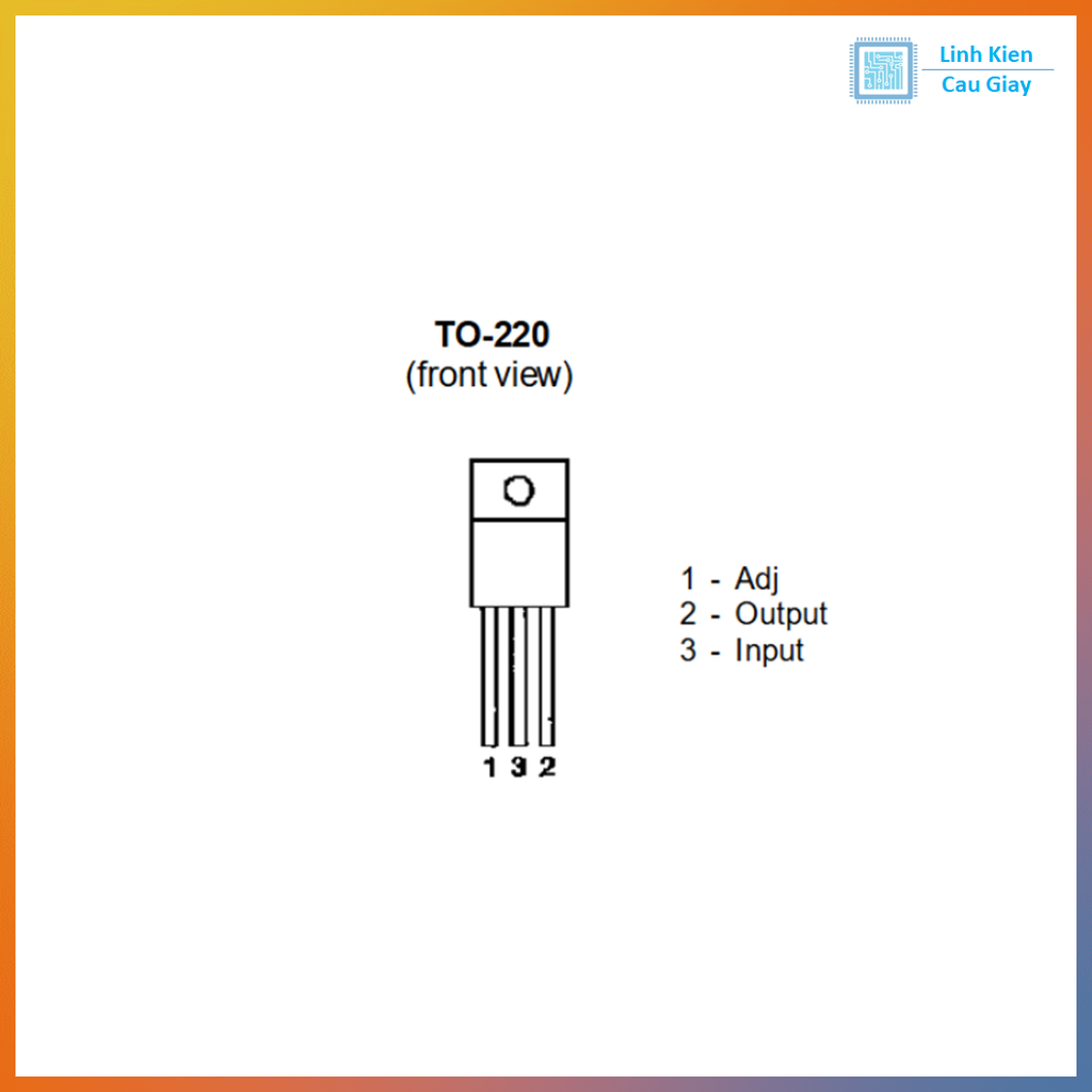 Linh kiện LM337 TO-220