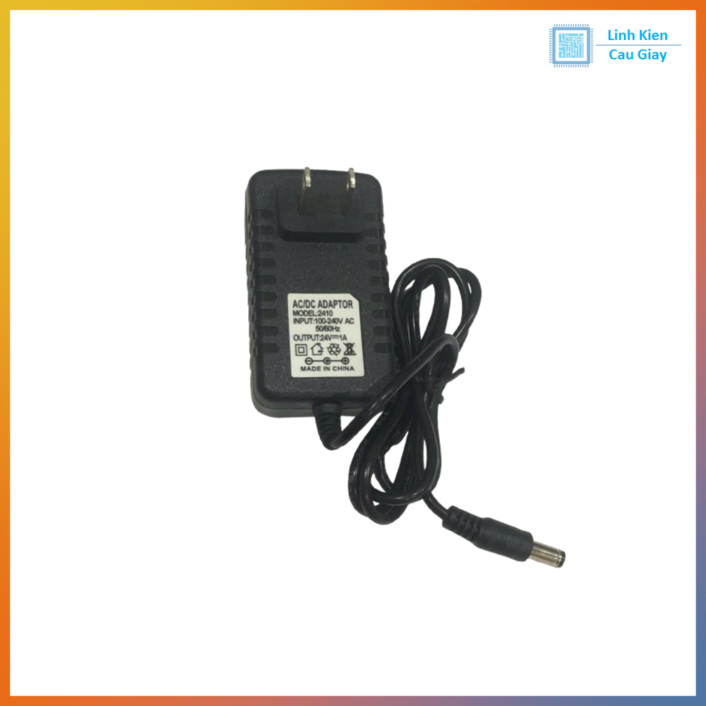 Nguồn Adapter 24V 1/2A đầu ra Jack DC 5.5*2.5mm