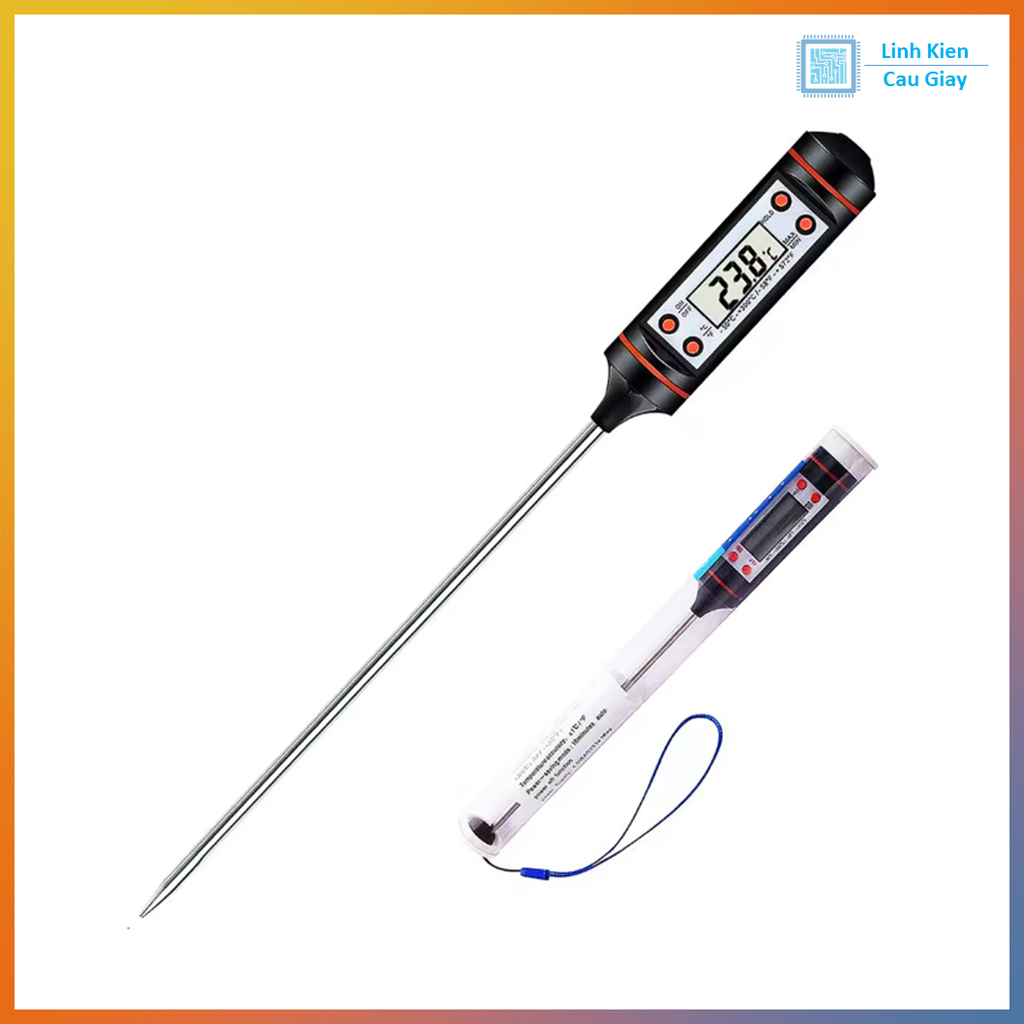Nhiệt kế que đo nhiệt độ nước, sữa, dầu, lò nướng TP101 (que đo nhiệt độ)