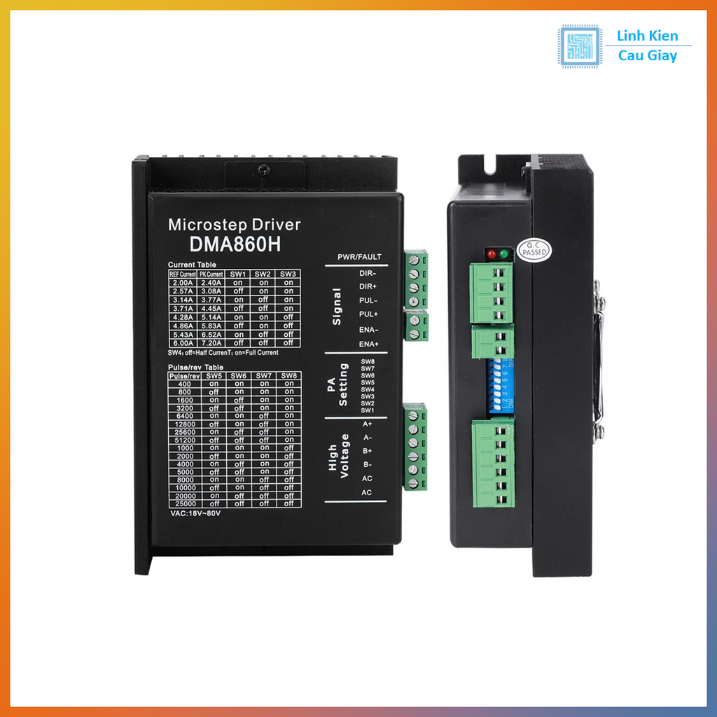 Driver điều khiển động cơ bước DMA860H