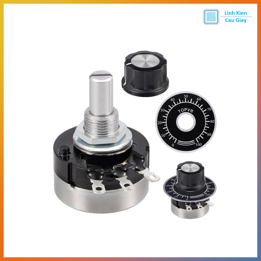 Biến trở xoay RV24YN20S nhiều giá trị