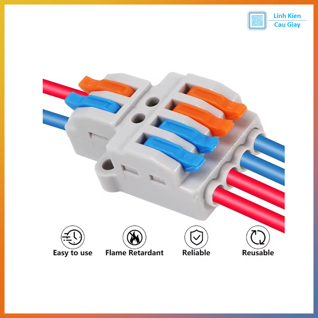 Jack Nối 2 dây ra 4 dây SPL-424