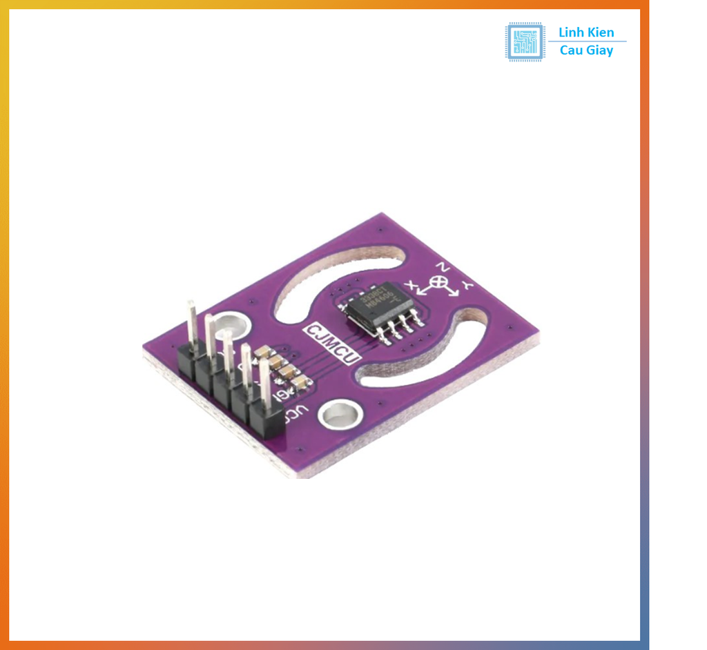 MLX90333 3D Joystick – Cảm biến vị trí tuyệt đối Triaxis (Analog/PWM/SPI)