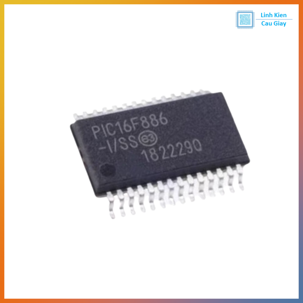 PIC16F886-I/SS SSOP28
