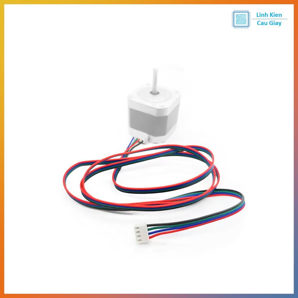 Dây nối động cơ bước Step 6 PIN XH2.54 to 4 Pin XH2.54  (Dài 1m)