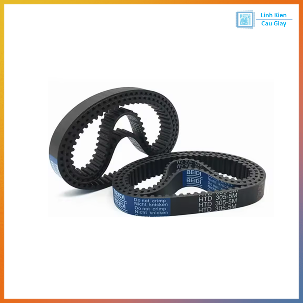 Dây đai vòng, Curoa HTD 5M rộng 15mm chu vi
