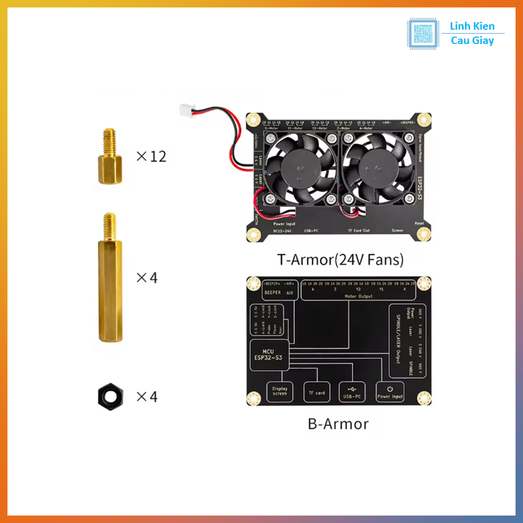Vỏ hộp MKS DLC32 MAX CNC