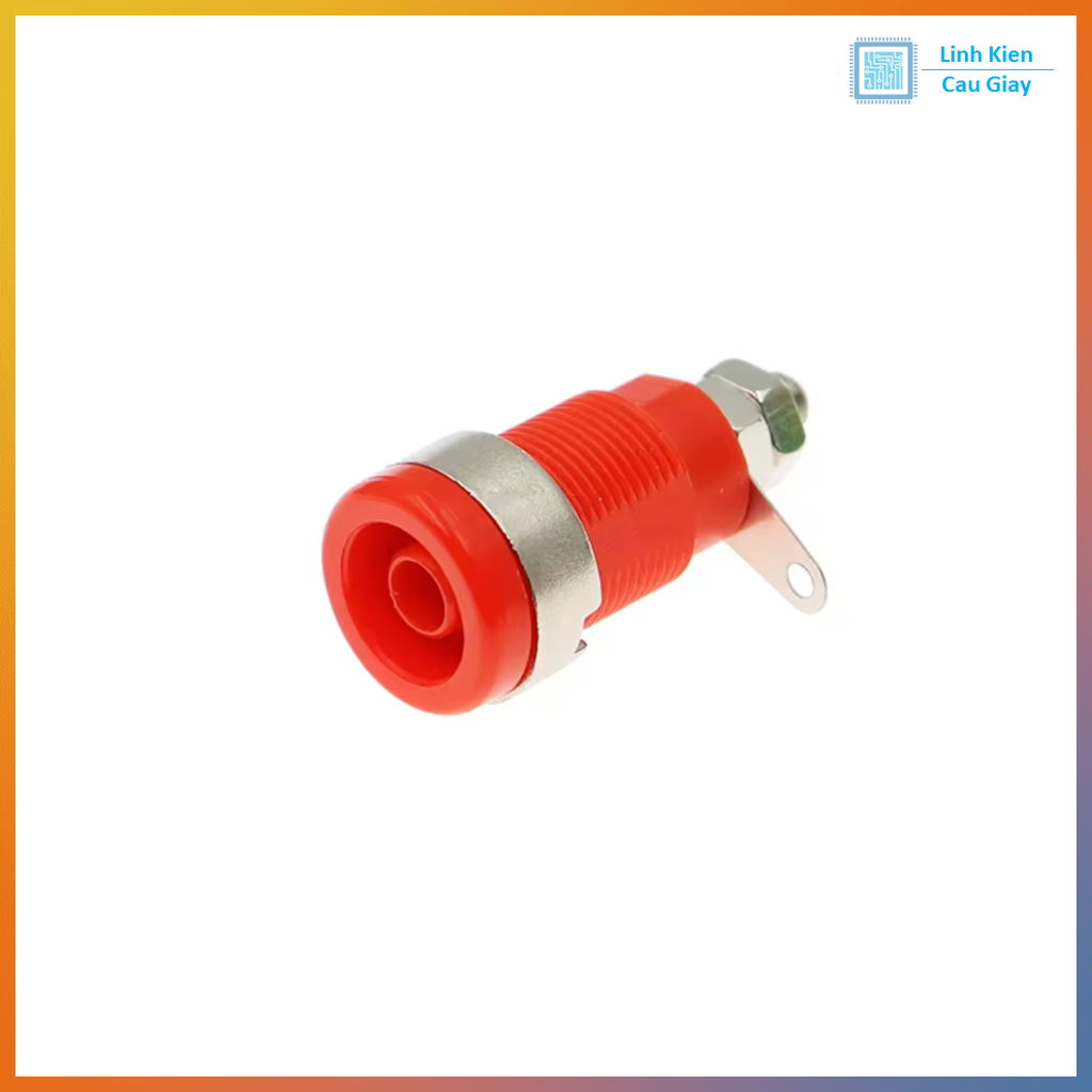 Jack bắp chuối 4mm đực, cái đủ màu