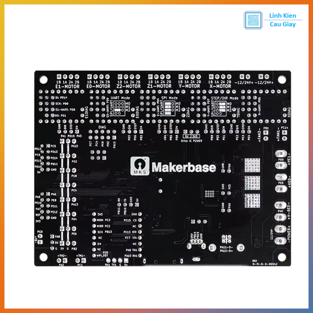 Combo bo mạch điều khiển máy in 3D MKS Robin Nano V3.1+ Màn hình TS35