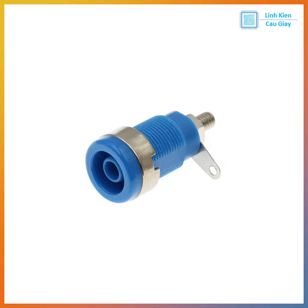 Jack bắp chuối 4mm đực, cái đủ màu