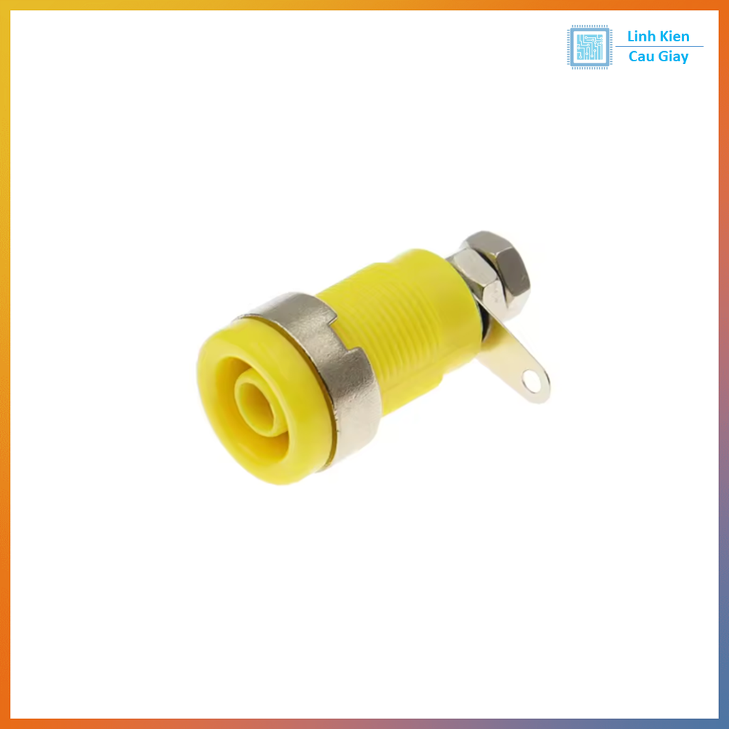 Jack bắp chuối 4mm đực, cái đủ màu