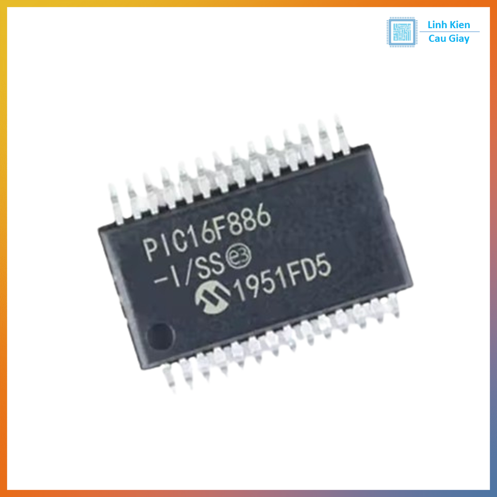 PIC16F886-I/SS SSOP28