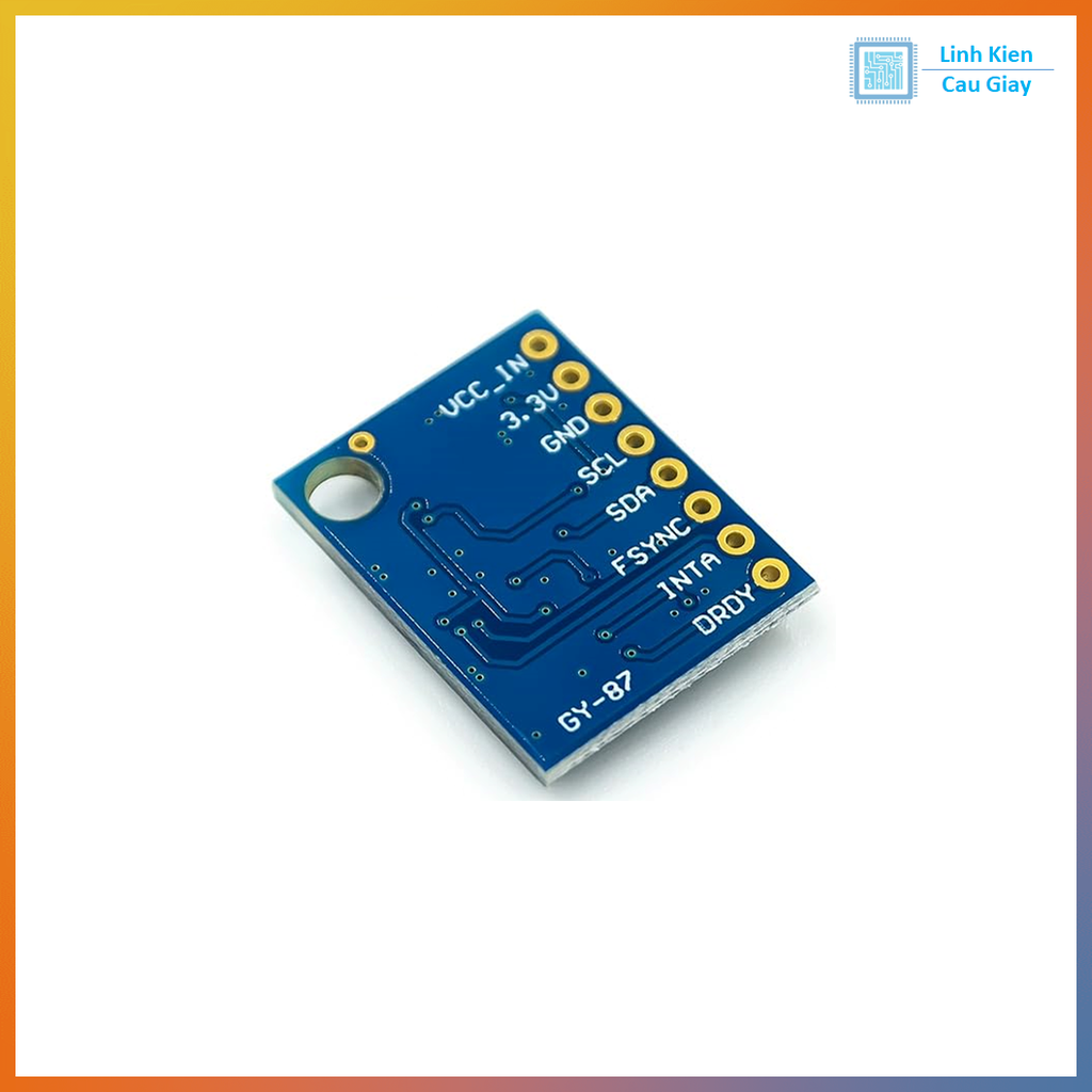 Module Cảm Biến 10 DOF Bậc Tự Do GY-87 MPU6050 HMC5883L BMP180