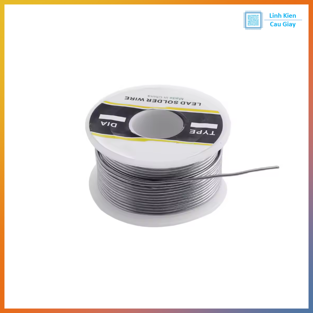 Thiếc hàn 60/40 - 0,8mm - 100g (Cam kết mối hàn bóng)