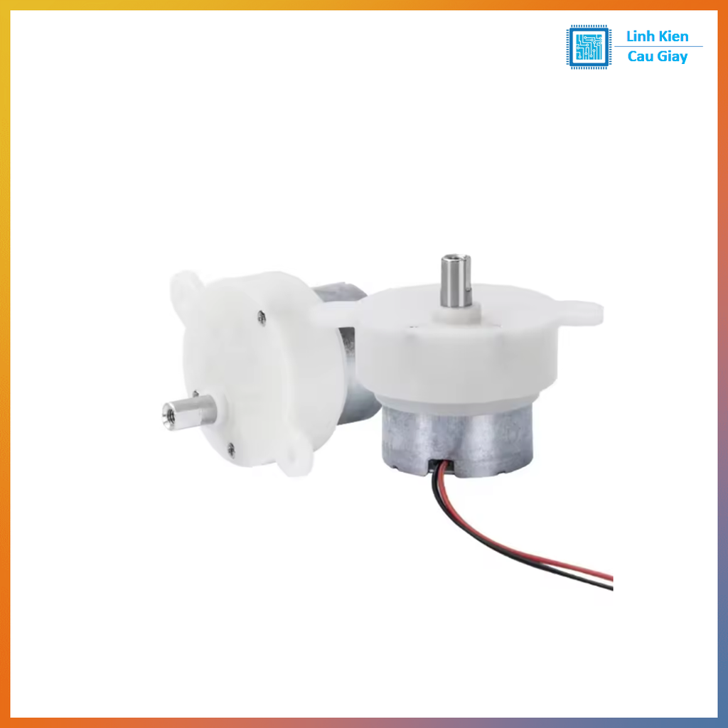 Động cơ giảm tốc DC JS-30 6V 100v/p