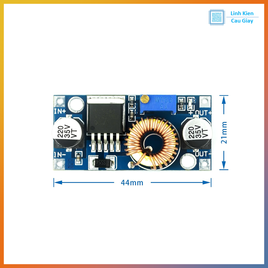 Module Hạ Áp DC-DC XL4005 5A (Hiệu suất 96%)
