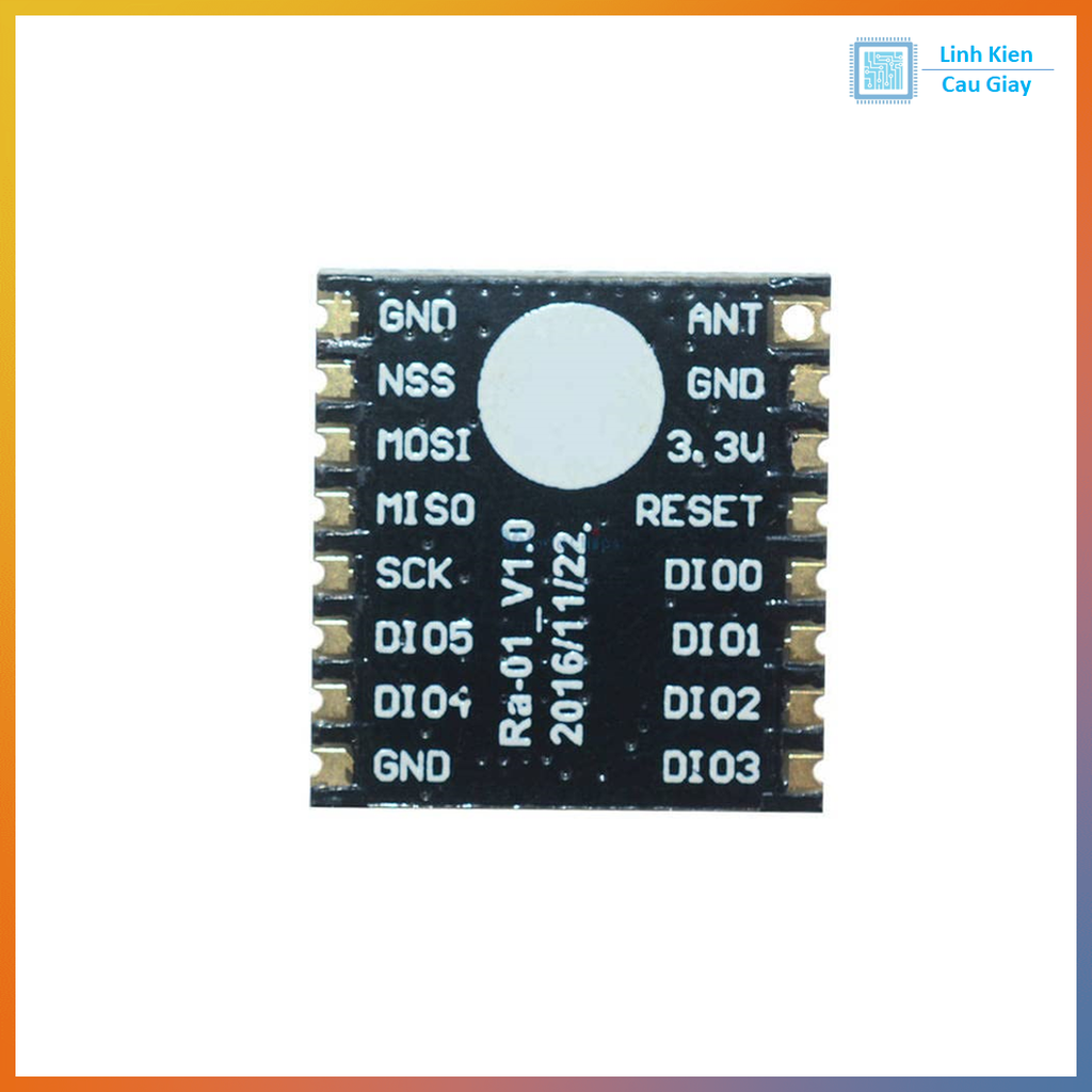 Mạch Thu Phát RF UART Lora SX1278 433Mhz Ra-01