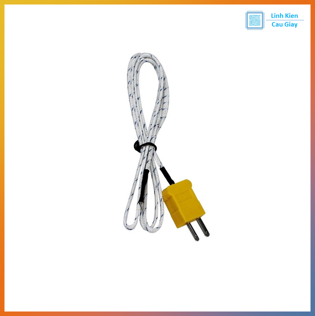 Dây đo nhiệt độ Type K TP-01 dây 1m