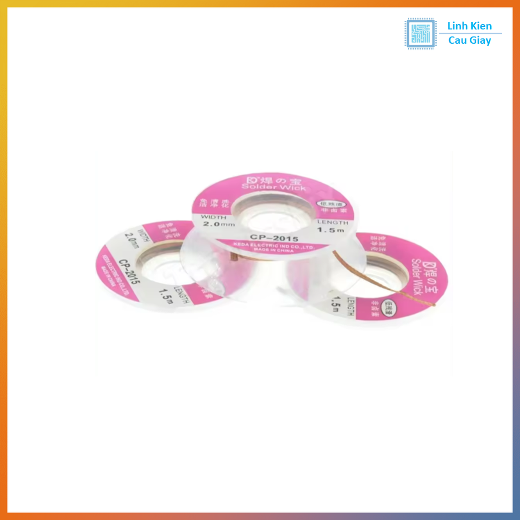 Dây hút thiếc CP-2015 dài 1.5m loại tốt